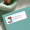 Search for summer party return address labels Berry sweet
