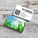 Search for service industry business cards Landscaping