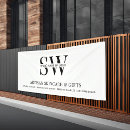 Search for business banners Black and white