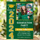 Search for green and yellow invitations Graduate