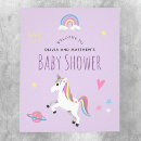 Search for unicorn welcome signs Unicorn baby shower