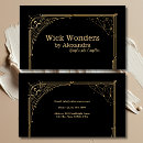 Search for black magic business cards Mystical