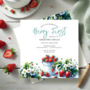 Search for berry birthday invitations Farmers market