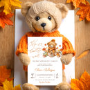 Search for bear invitations Autumn