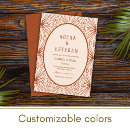 Search for tribal wedding invitations Modern