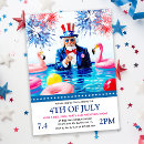 Search for 4th of july invitations Red white and blue