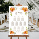 Search for sunflower wedding seating charts Yellow
