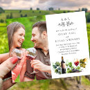 Search for rustic winery wedding invitations Watercolor