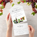 Search for country chic wedding invitations Watercolor