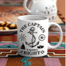 Search for funny captain mugs Sailor