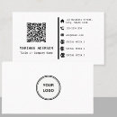 Search for digital design and business cards With qr code