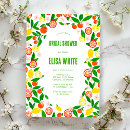 Search for citrus bridal shower invitations Modern