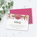 Search for floral wedding enclosure cards Botanical