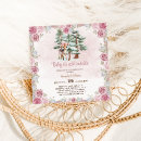 Search for snow baby girl shower invitations Whimsical