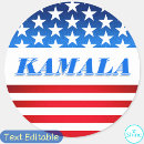 Search for democrats round stickers Kamala