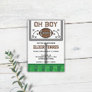 Search for football baby boy shower invitations Touchdown