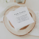 Search for fun cocktail wedding napkins Chic