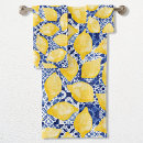 Search for lemon bath towels Mediterranean