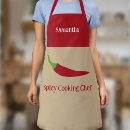 Search for peppers aprons Red