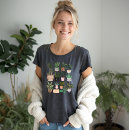 Search for pot plant tshirts Watercolor potted plants