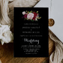 Search for black and burgundy invitations Bride