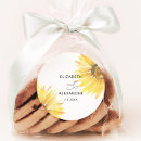 Search for sunflower wedding stickers Watercolor