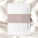 Search for champagne invitation belly bands Classic