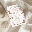 Search for cowgirl baby girl shower invitations Wild west