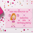 Search for cheerleader birthday invitations Cute