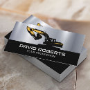 Search for excavation business cards Construction