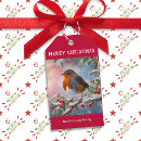 Search for christmas robin gift tags Wildlife