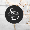 Search for bride and grooms names stickers Couple