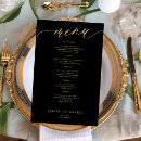 Search for wedding menus Black