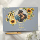 Search for sunflower guest books Rustic