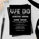 Search for we do wedding invitations Retro