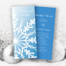 Search for winter wonderland wedding programs Elegant