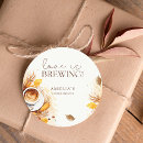 Search for love is brewing stickers Elegant