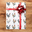 Search for chicken rooster wrapping paper Birthday