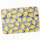 Search for navy blue and yellow bathroom accessories Mediterranean