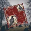Search for ravens wedding invitations Vintage