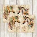 Search for horse decoupage paper Boho