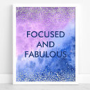Search for focused posters Inspirational quote