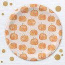 Search for pumpkin paper plates Autumn