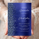 Search for metallic wedding invitations Brushed metal