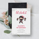 Search for karate birthday invitations Modern
