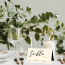 Search for minimalist wedding place cards Cream