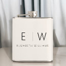 Search for monogram flasks Modern minimalist