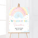 Search for rainbow baby shower posters Boho