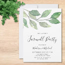 Search for goodbye party invitations Rustic