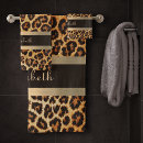 Search for cheetah bath towels Fashionable